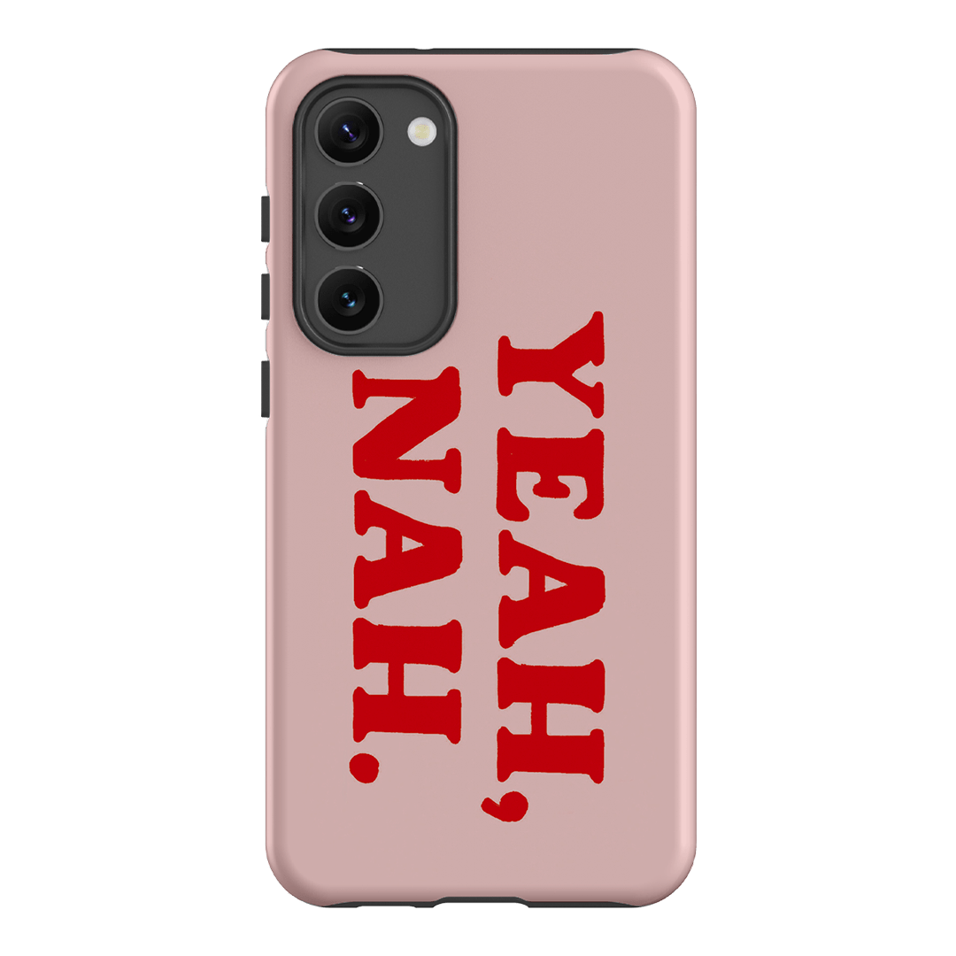 Yeah Nah Printed Phone Cases Samsung Galaxy S23 Plus / Armoured by Jasmine Dowling - The Dairy