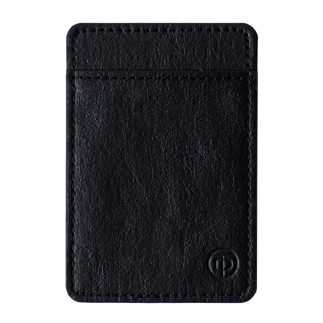 Black Phone Wallet Phone Wallet Portrait 1 Card by The Dairy - The Dairy