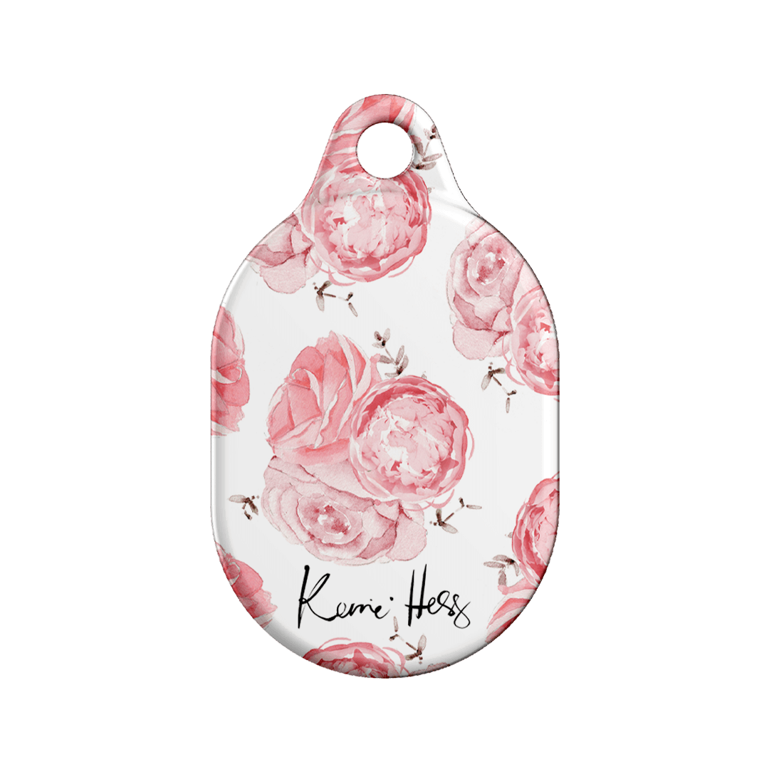 Peony Rose AirTag Case AirTag Case by Kerrie Hess - The Dairy