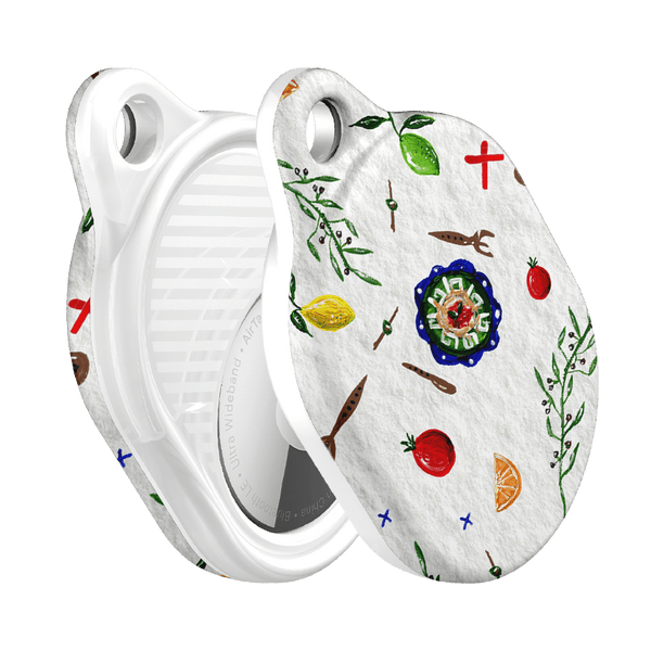 Pasta Party AirTag Case AirTag Case by BG. Studio - The Dairy