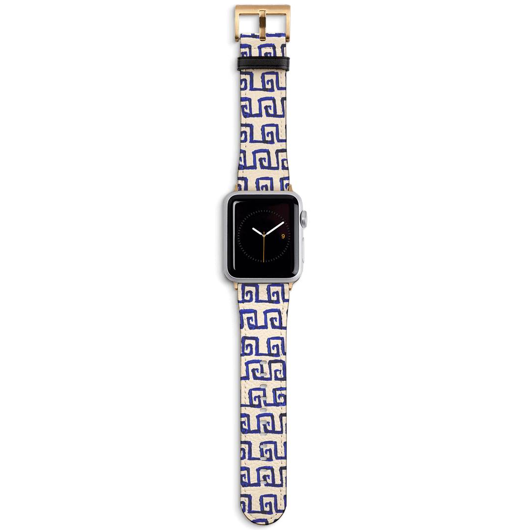 Euro Summer Apple Watch Band Watch Strap 38/40 MM Gold by BG. Studio - The Dairy