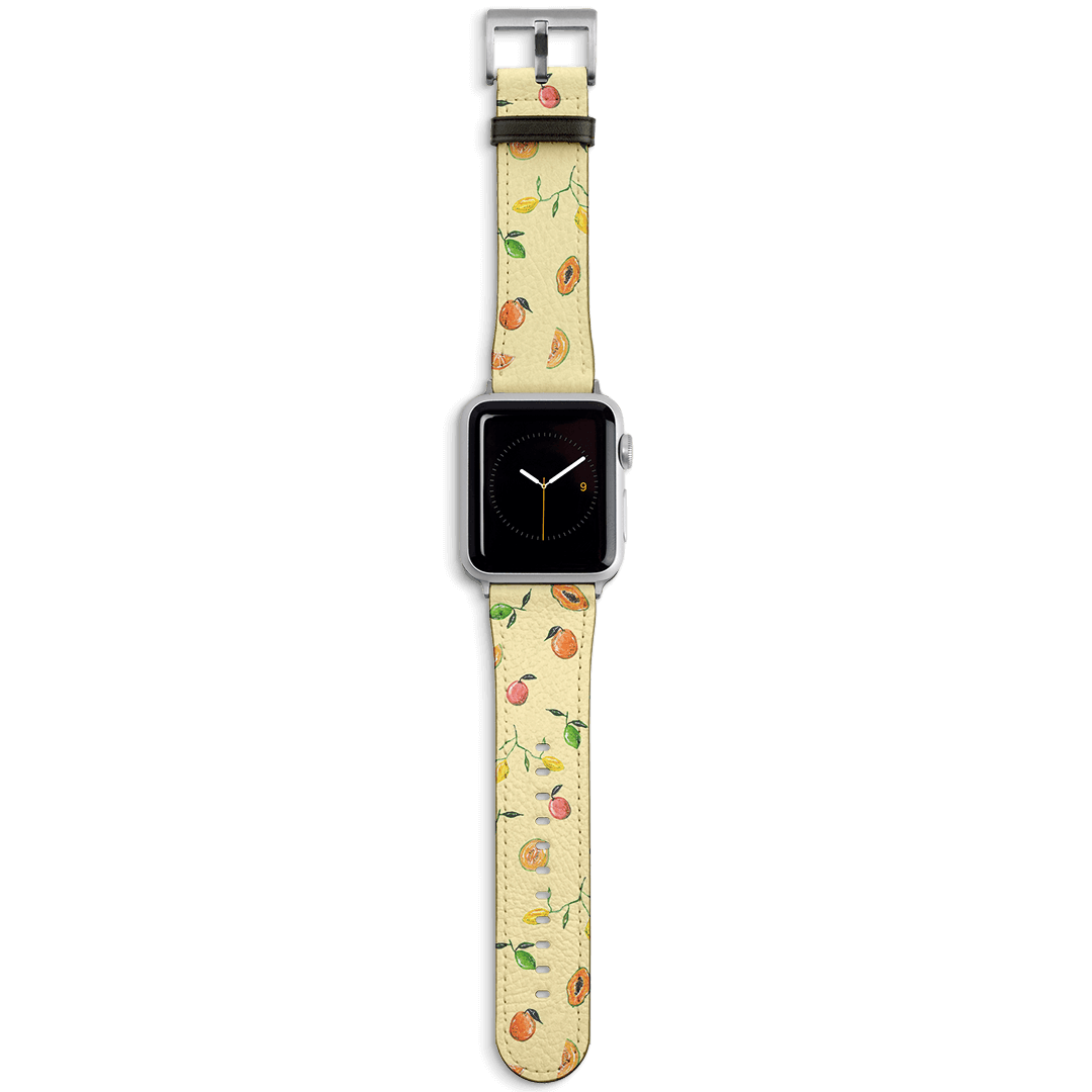 Golden Fruit Apple Watch Band Watch Strap 38/40 MM Silver by BG. Studio - The Dairy