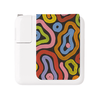 Close Up Power Adapter Skin Power Adapter Skin Small by Nardurna - The Dairy