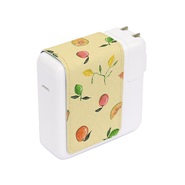 Golden Fruit Power Adapter Skin Power Adapter Skin Small by BG. Studio - The Dairy