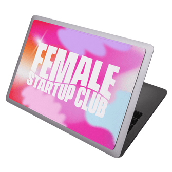 Your Hype Girl 01 Laptop Skin Laptop Skin by Female Startup Club - The Dairy