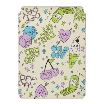 Lucky Dice Laptop & iPad Sleeve Laptop & Tablet Sleeve Small by After Hours - The Dairy