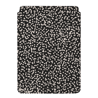 Mini Confetti Noir Laptop & iPad Sleeve Laptop & Tablet Sleeve Small by Veronica Tucker - The Dairy