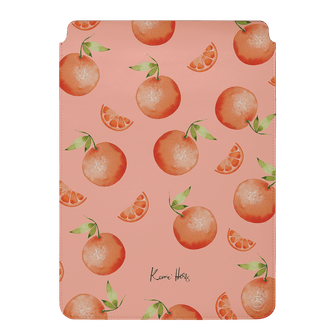 Tangerine Dreaming Laptop & iPad Sleeve Laptop & Tablet Sleeve Small by Kerrie Hess - The Dairy
