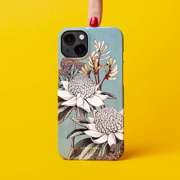 Waratah Printed Phone Cases iPhone 16 / Armoured by Typoflora - The Dairy