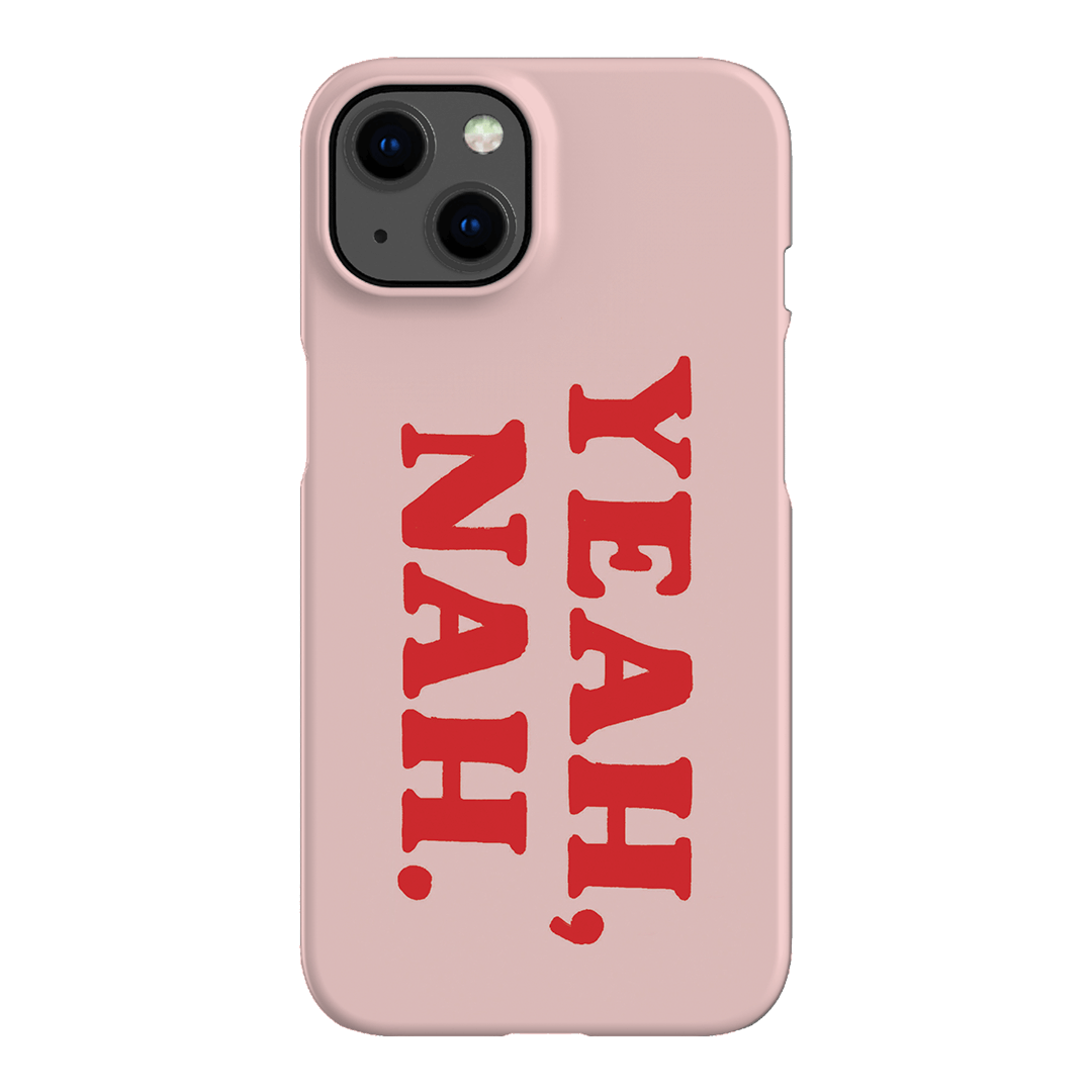 Yeah Nah Printed Phone Cases iPhone 13 / Snap by Jasmine Dowling - The Dairy