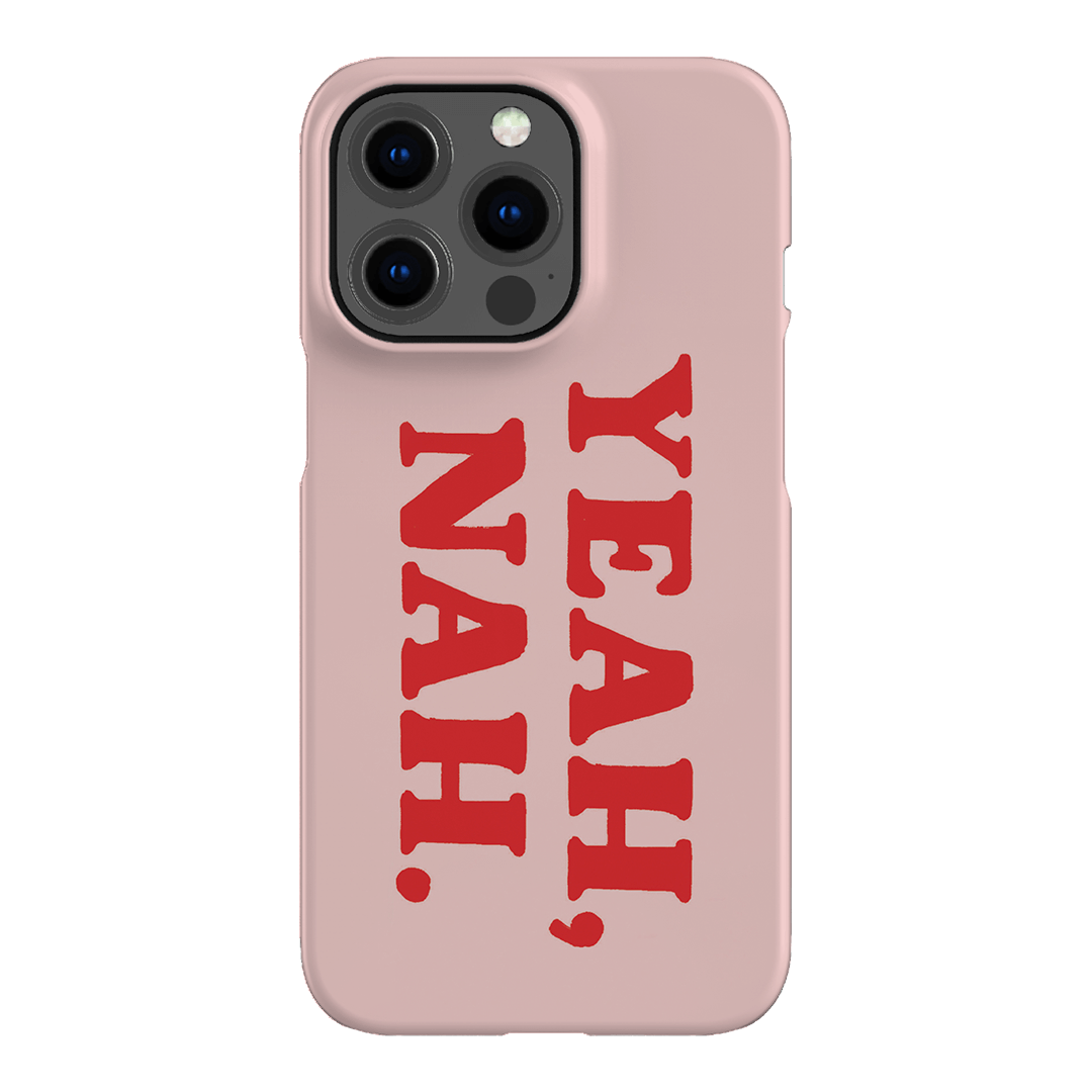 Yeah Nah Printed Phone Cases iPhone 13 Pro / Snap by Jasmine Dowling - The Dairy