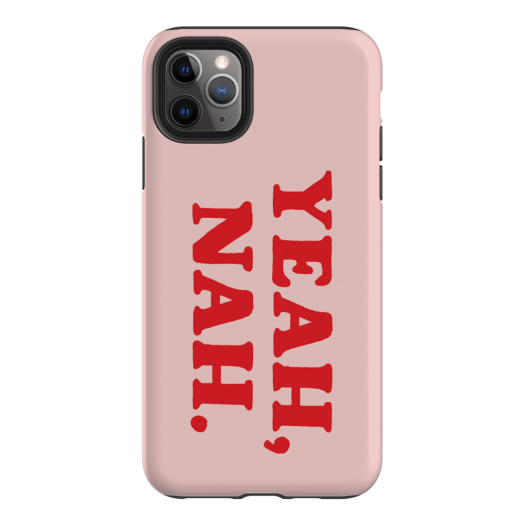 Yeah Nah Printed Phone Cases iPhone 11 Pro Max / Armoured by Jasmine Dowling - The Dairy