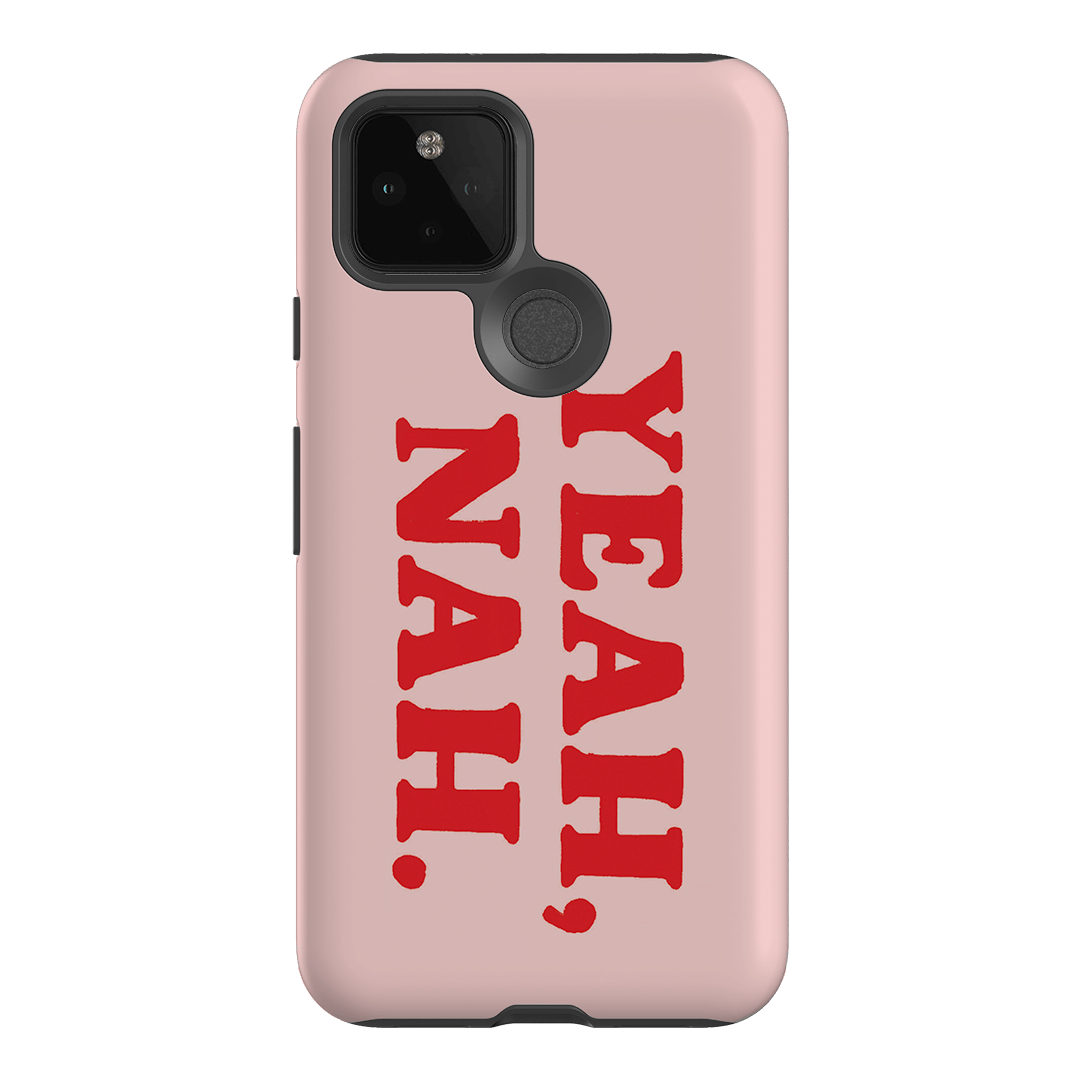 Yeah Nah Printed Phone Cases Google Pixel 5 / Armoured by Jasmine Dowling - The Dairy