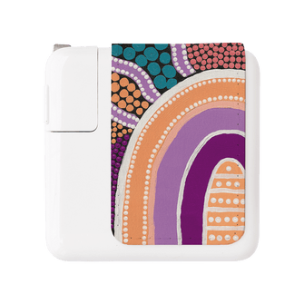 Burn Off Power Adapter Skin Power Adapter Skin Small by Nardurna - The Dairy