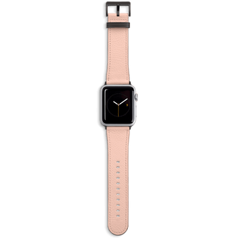 Blush Apple Watch Band Watch Strap 38/40 MM Black by The Dairy - The Dairy