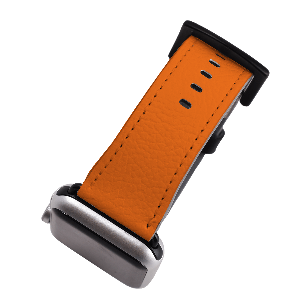 Bright Orange Apple Watch Band Watch Strap by The Dairy - The Dairy