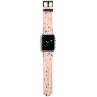 Capri Terrazzo Apple Watch Strap Watch Strap 38/40 MM Black by The Dairy - The Dairy