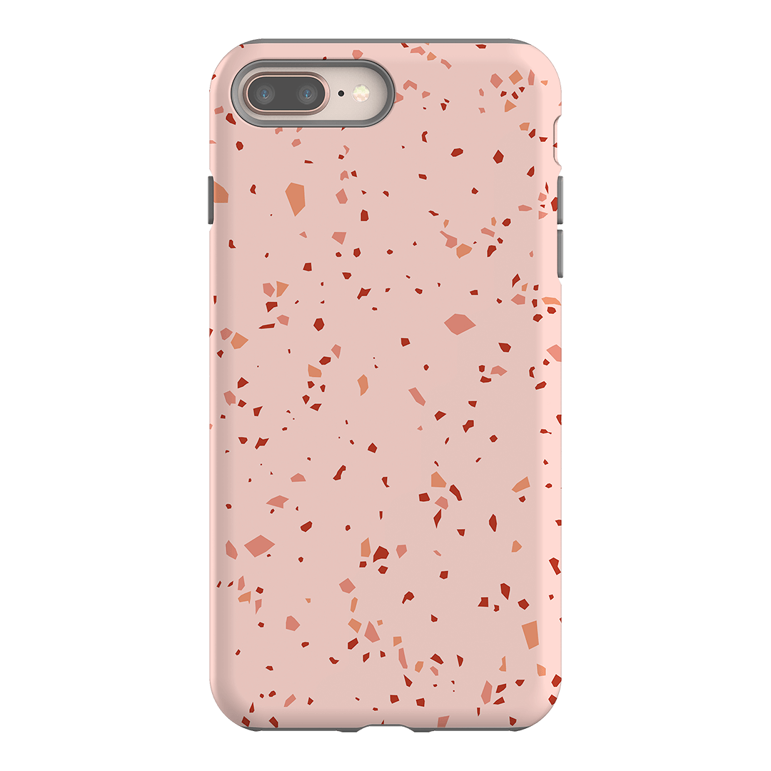 Capri Terrazzo Printed Phone Cases iPhone 8 Plus / Armoured by The Dairy - The Dairy