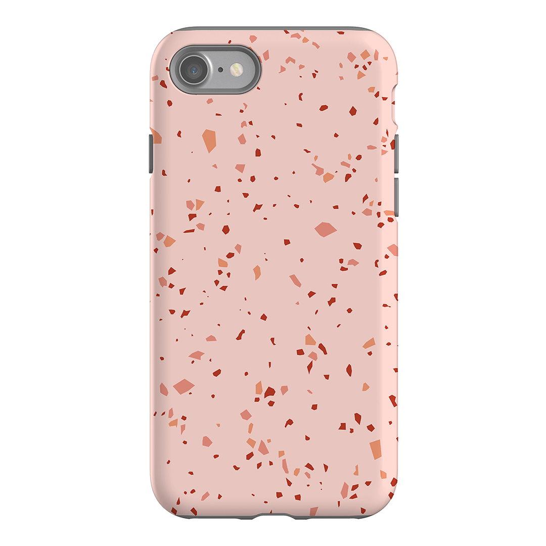 Capri Terrazzo Printed Phone Cases iPhone SE / Armoured by The Dairy - The Dairy
