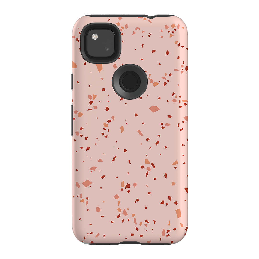 Capri Terrazzo Printed Phone Cases Google Pixel 4A 4G / Armoured by The Dairy - The Dairy