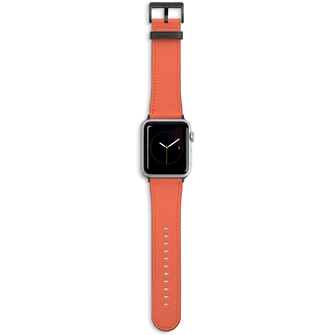 Coral Apple Watch Band Watch Strap 38/40 MM Black by The Dairy - The Dairy