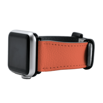 Coral Apple Watch Band Watch Strap 38/40 MM Black by The Dairy - The Dairy