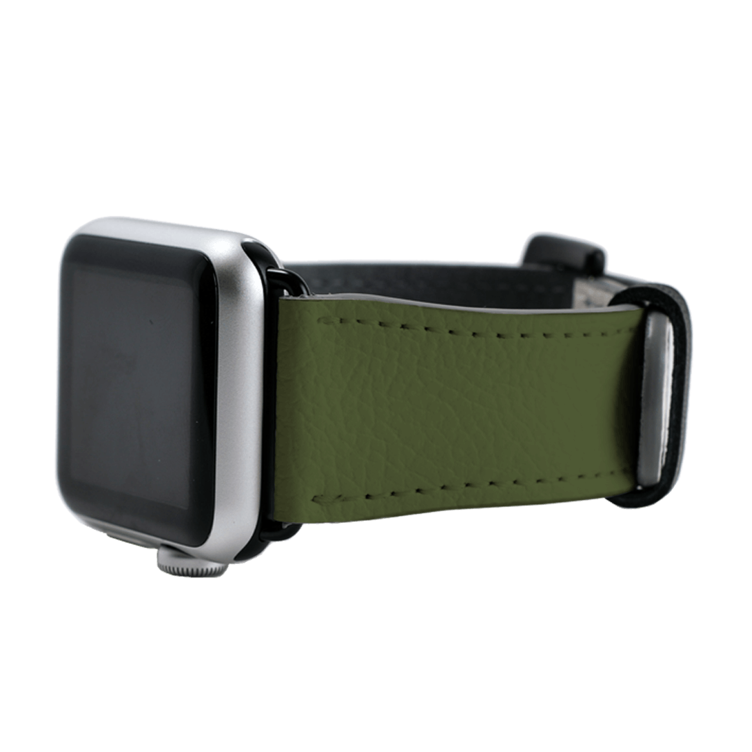 Forest Green Apple Watch Band Watch Strap by The Dairy - The Dairy