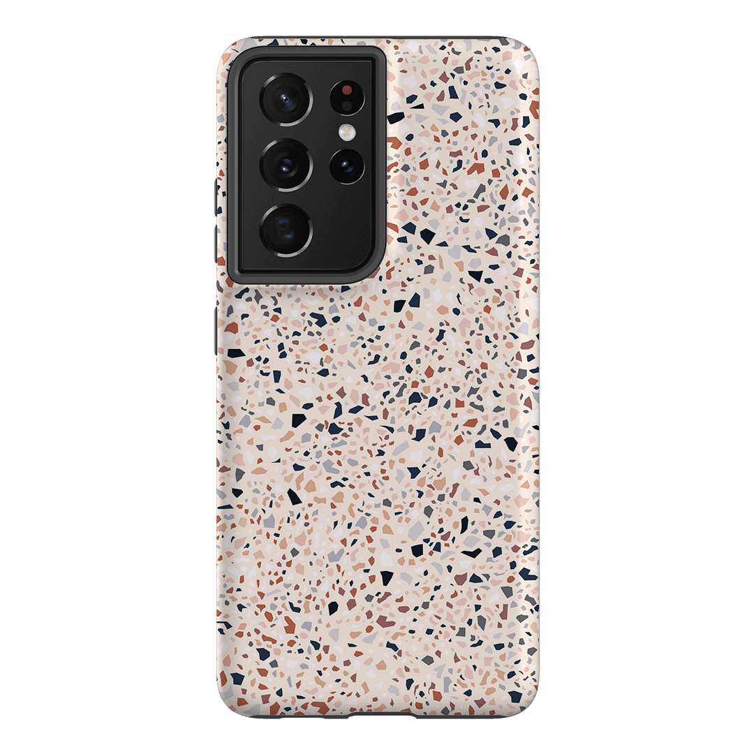 Terrazzo Printed Phone Cases Samsung Galaxy S21 Ultra / Armoured by The Dairy - The Dairy