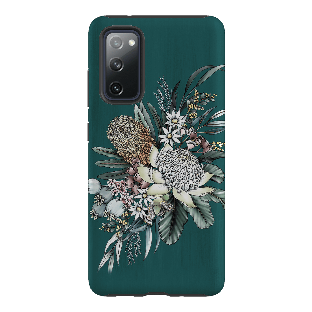 Teal Native Printed Phone Cases Samsung Galaxy S20 FE / Armoured by Typoflora - The Dairy