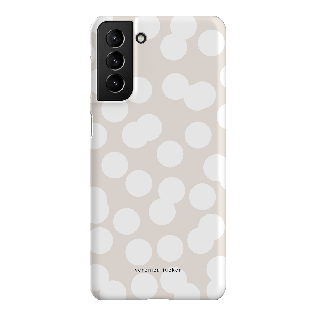 Confetti White Printed Phone Cases Samsung Galaxy S21 Plus / Snap by Veronica Tucker - The Dairy