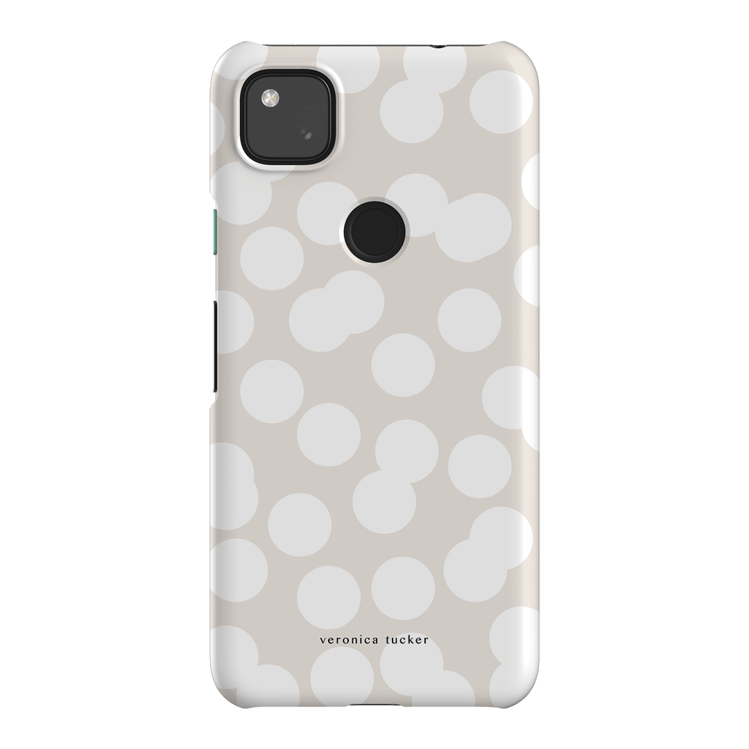 Confetti White Printed Phone Cases Google Pixel 4A 4G / Snap by Veronica Tucker - The Dairy