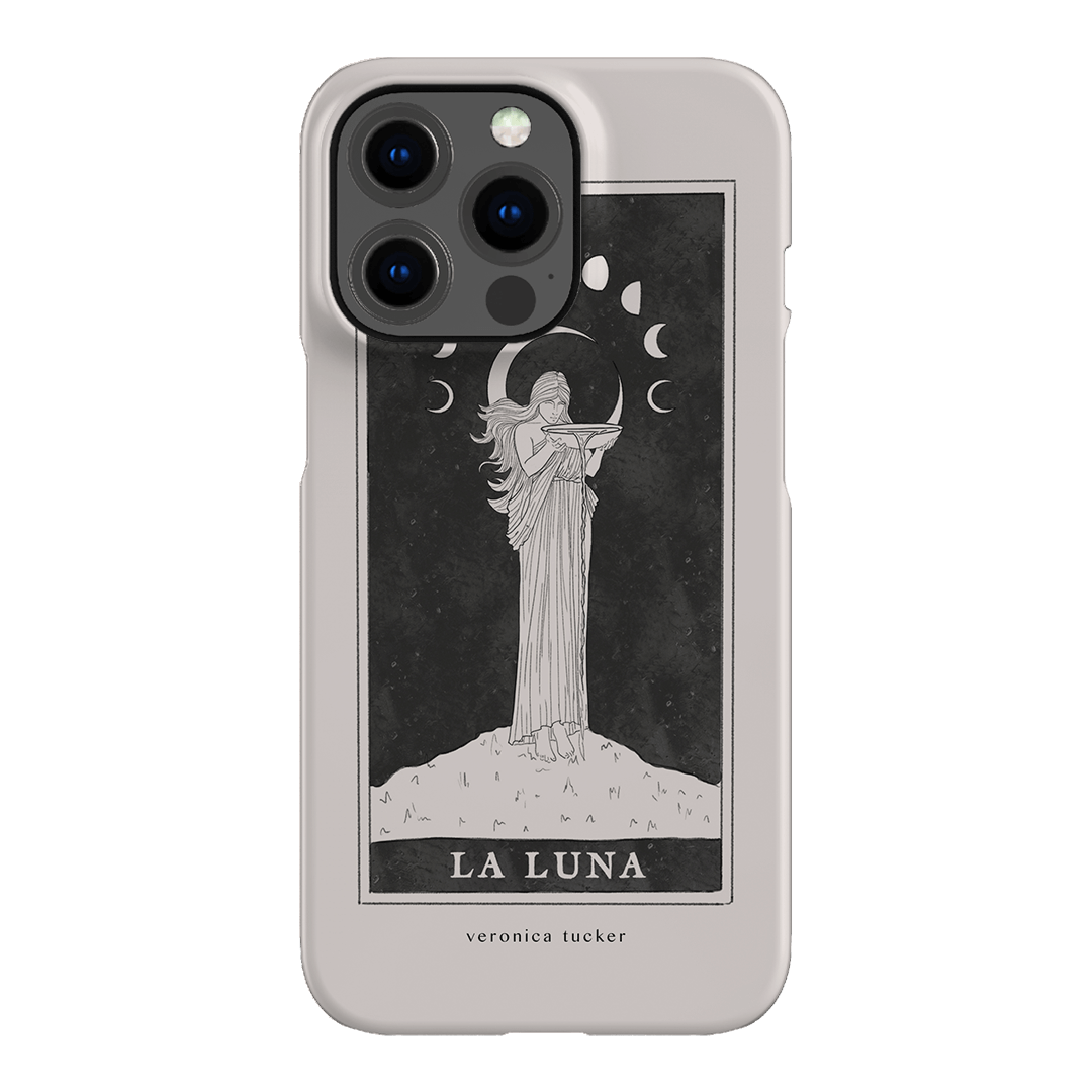 La Luna Tarot Card Printed Phone Cases iPhone 13 Pro / Snap by Veronica Tucker - The Dairy
