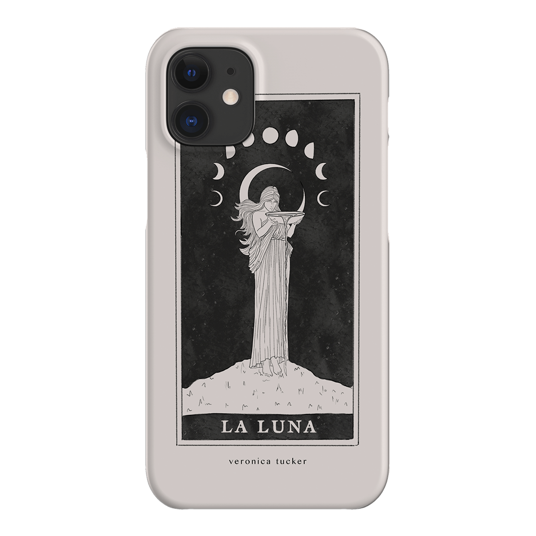 La Luna Tarot Card Printed Phone Cases iPhone 12 Mini / Snap by Veronica Tucker - The Dairy