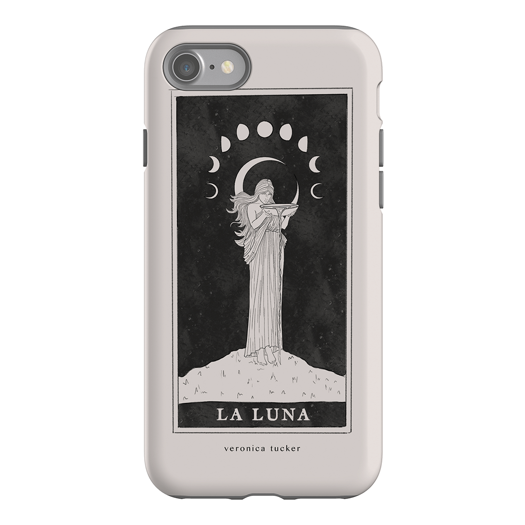 La Luna Tarot Card Printed Phone Cases iPhone SE / Armoured by Veronica Tucker - The Dairy