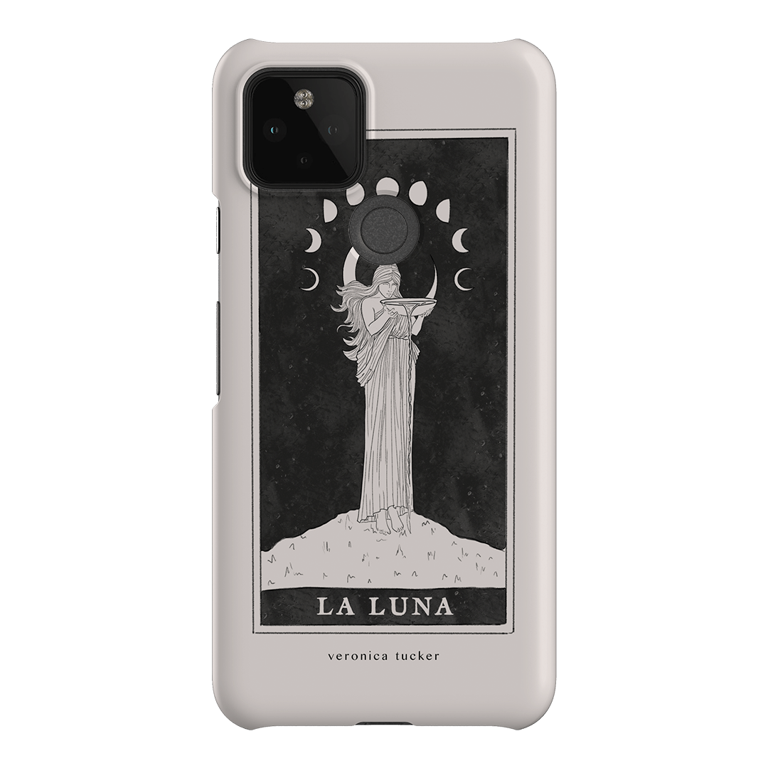 La Luna Tarot Card Printed Phone Cases Google Pixel 5 / Snap by Veronica Tucker - The Dairy