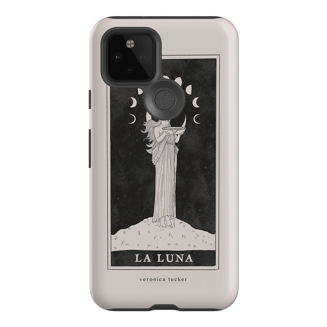 La Luna Tarot Card Printed Phone Cases Google Pixel 5 / Armoured by Veronica Tucker - The Dairy
