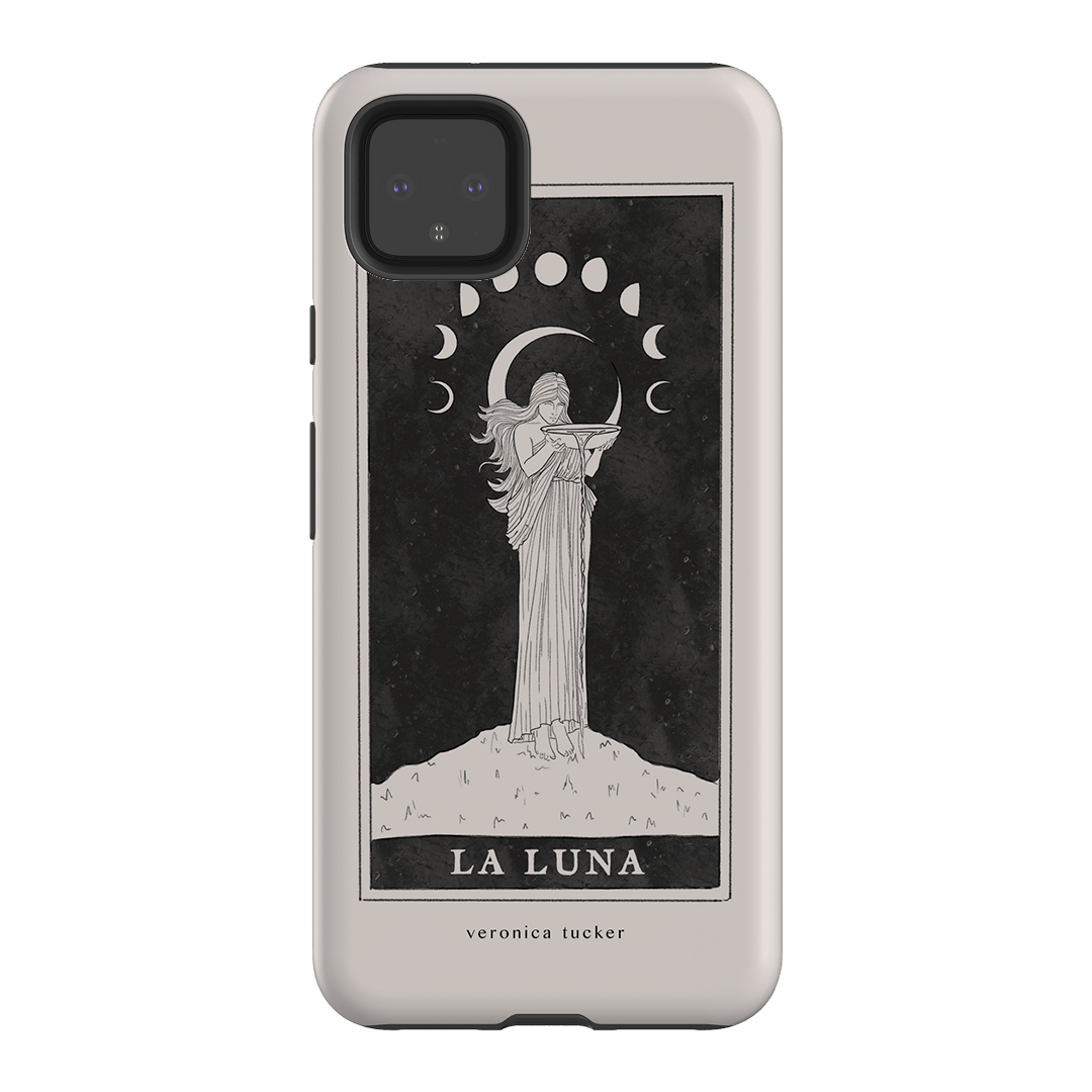 La Luna Tarot Card Printed Phone Cases Google Pixel 4XL / Armoured by Veronica Tucker - The Dairy