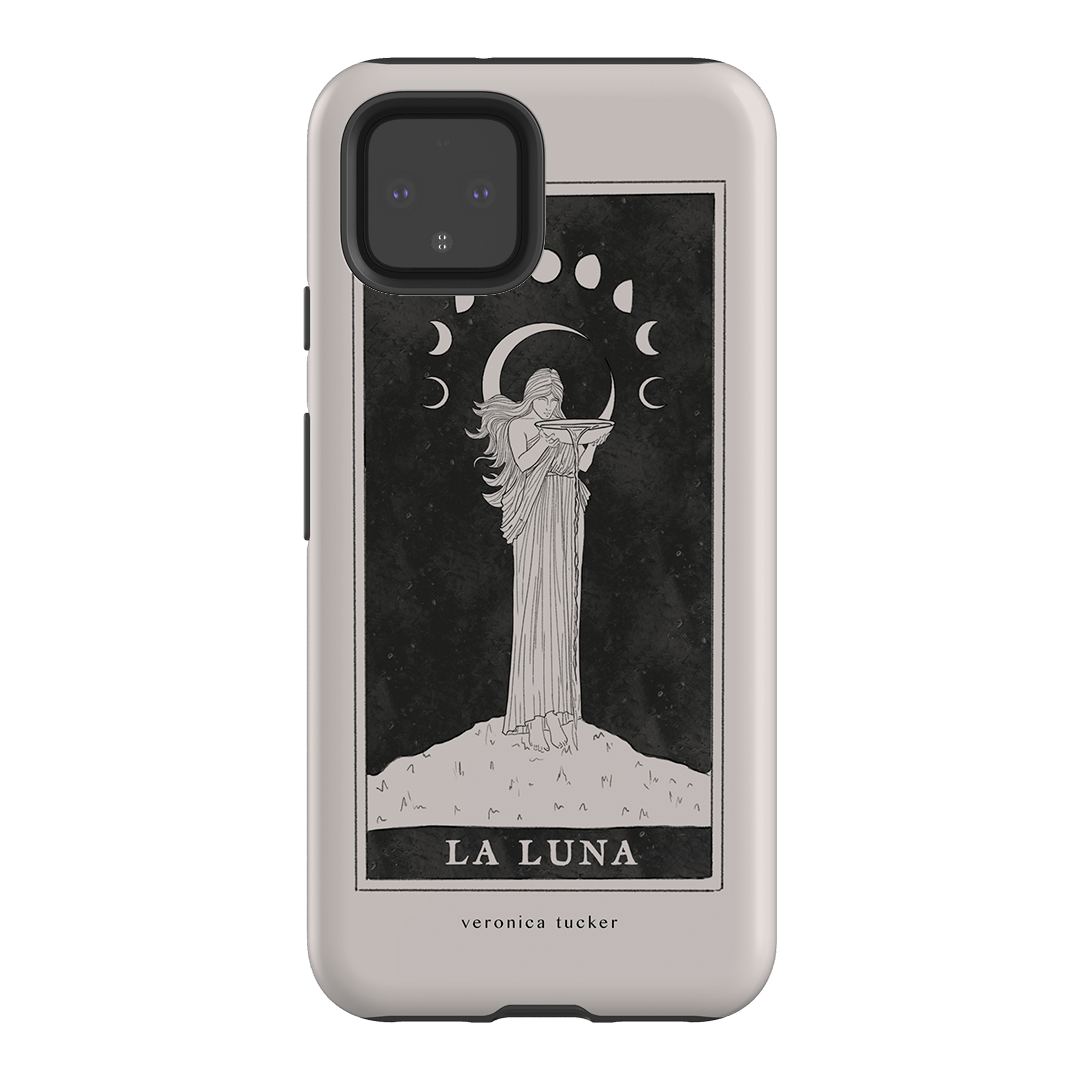 La Luna Tarot Card Printed Phone Cases Google Pixel 4 / Armoured by Veronica Tucker - The Dairy