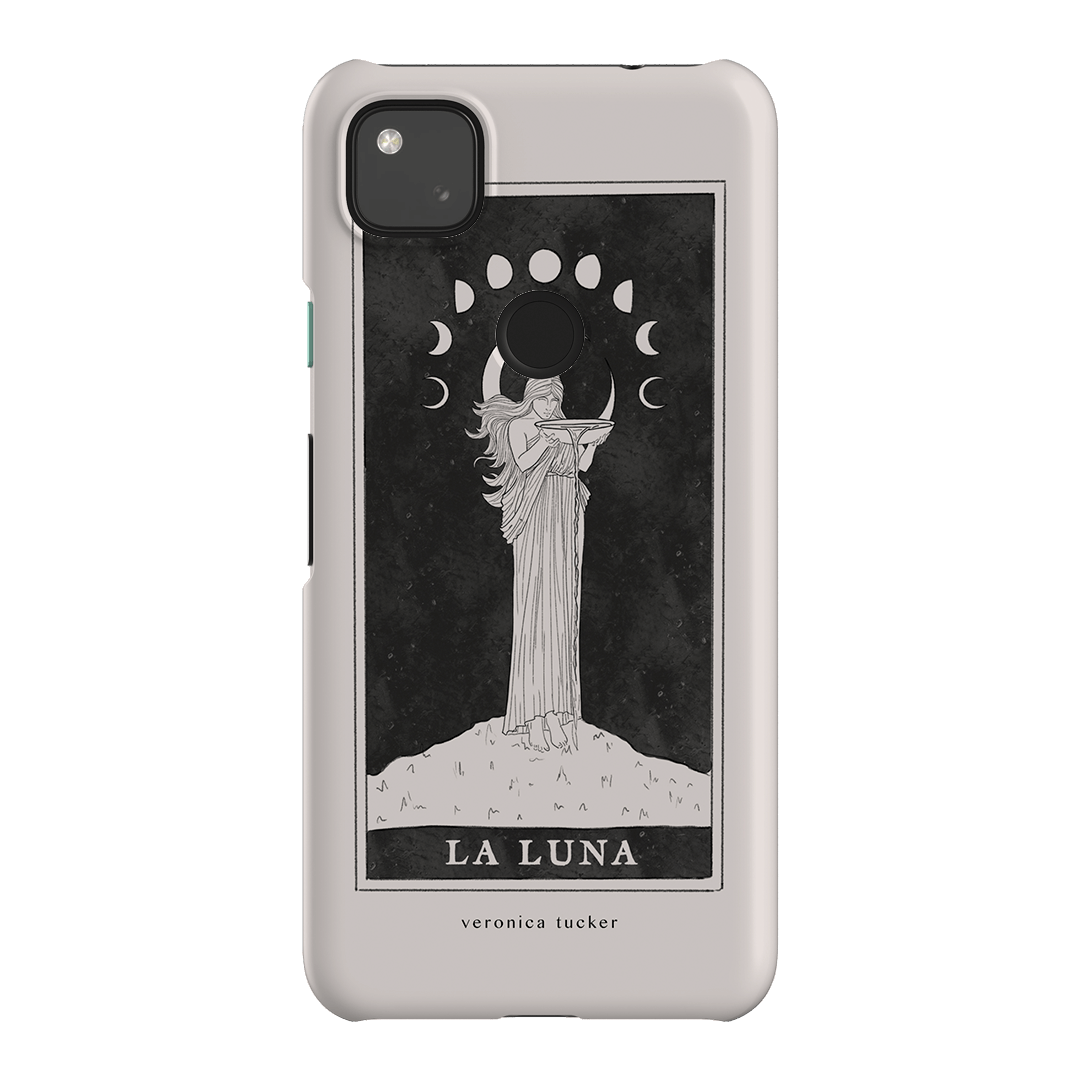 La Luna Tarot Card Printed Phone Cases Google Pixel 4A 4G / Snap by Veronica Tucker - The Dairy