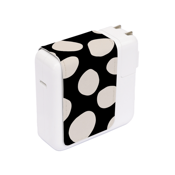 Pebbles Noir Power Adapter Skin Power Adapter Skin Small by Veronica Tucker - The Dairy