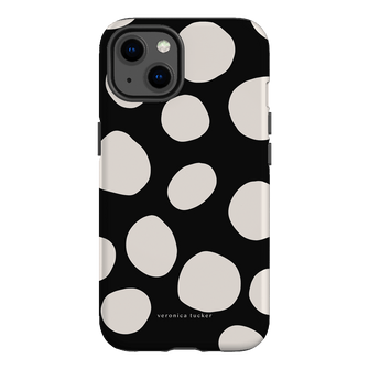 Pebbles Noir Printed Phone Cases iPhone 13 / Armoured by Veronica Tucker - The Dairy