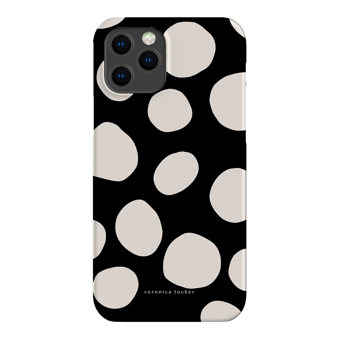 Pebbles Noir Printed Phone Cases iPhone 12 Pro Max / Snap by Veronica Tucker - The Dairy