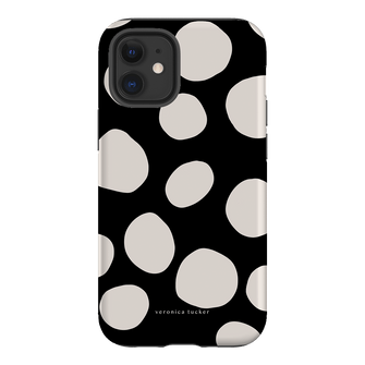 Pebbles Noir Printed Phone Cases iPhone 12 Mini / Armoured by Veronica Tucker - The Dairy