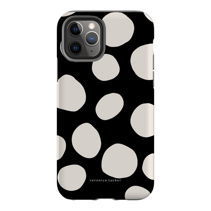 Pebbles Noir Printed Phone Cases iPhone 11 Pro / Armoured by Veronica Tucker - The Dairy