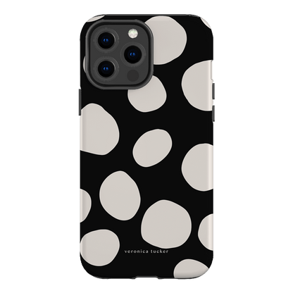 Pebbles Noir Printed Phone Cases iPhone 13 Pro Max / Armoured by Veronica Tucker - The Dairy
