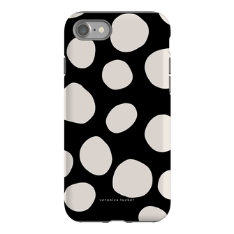 Pebbles Noir Printed Phone Cases iPhone SE / Armoured by Veronica Tucker - The Dairy