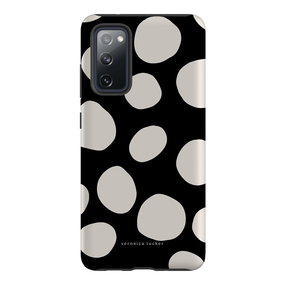 Pebbles Noir Printed Phone Cases Samsung Galaxy S20 FE / Armoured by Veronica Tucker - The Dairy