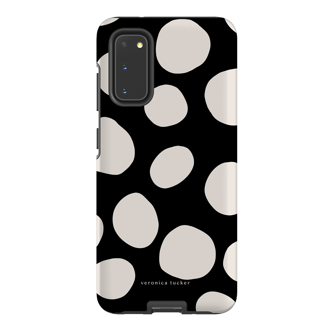 Pebbles Noir Printed Phone Cases Samsung Galaxy S20 / Armoured by Veronica Tucker - The Dairy