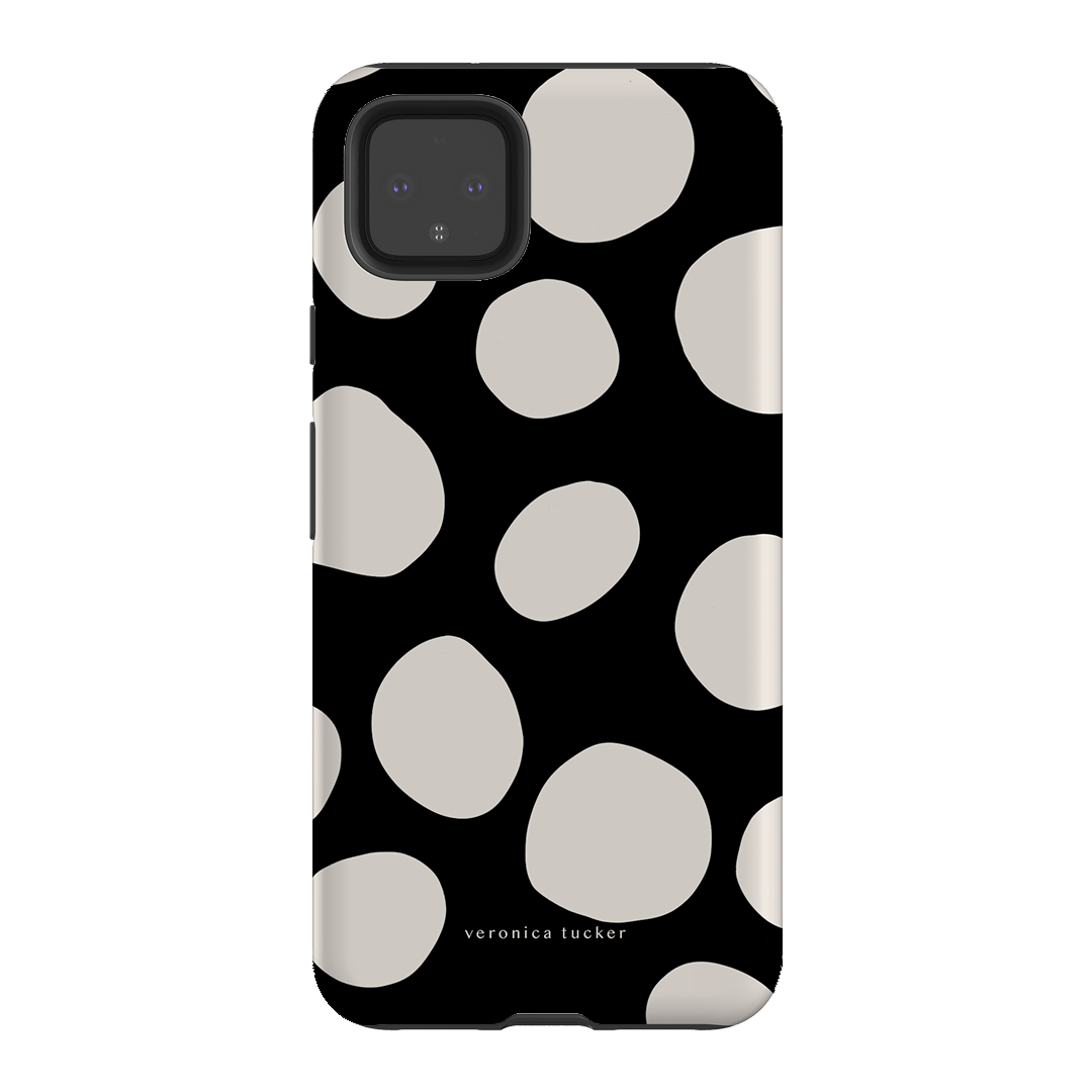 Pebbles Noir Printed Phone Cases Google Pixel 4XL / Armoured by Veronica Tucker - The Dairy