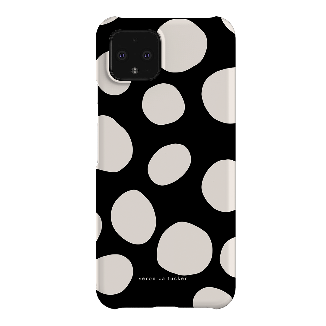 Pebbles Noir Printed Phone Cases Google Pixel 4 / Snap by Veronica Tucker - The Dairy